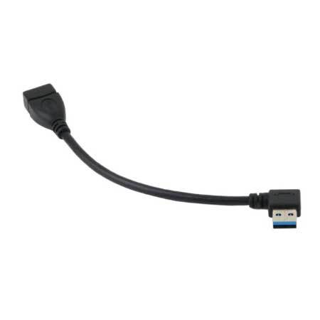 Leftmost Adapter USB 3.0 Adapter Extension - Left Direction R/A Plug – Willy's Electronics
