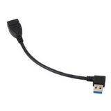 USB 3.0 Adapter Extension - Right Direction R/A Plug - We-Supply