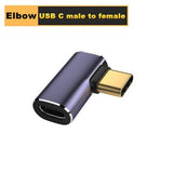 USB 4 Type C Right Angle Adapter - We-Supply