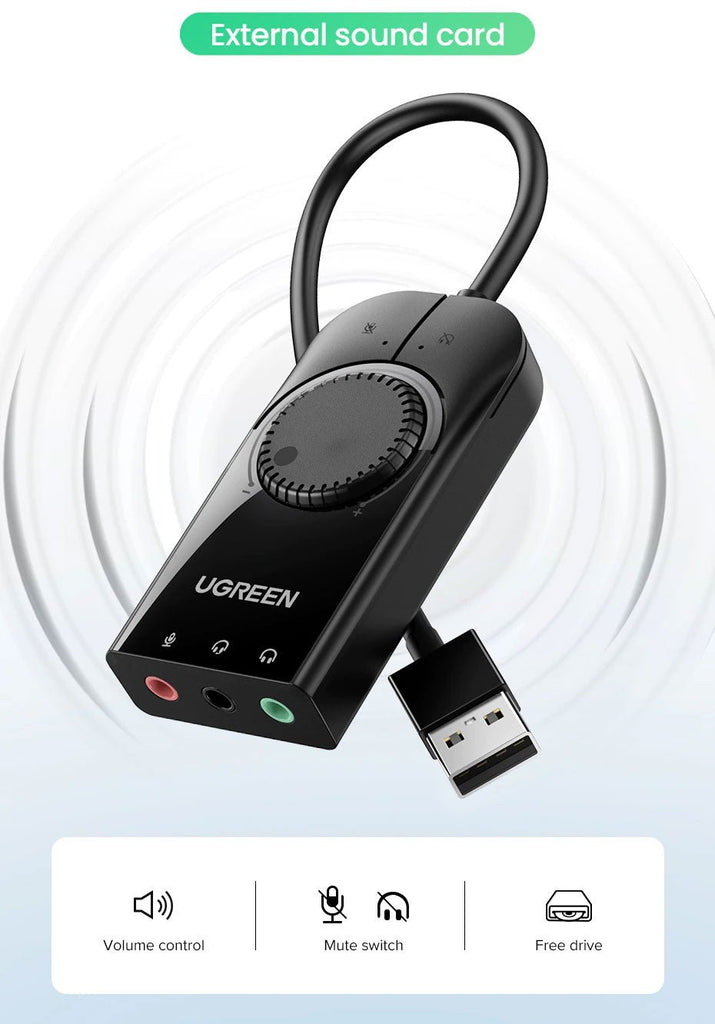 Volume Adapter USB Audio Adapter with Volume Control – Willy's Electronics
