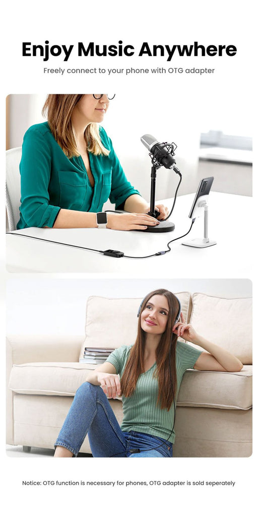 Volume Adapter USB Audio Adapter with Volume Control – Willy's Electronics