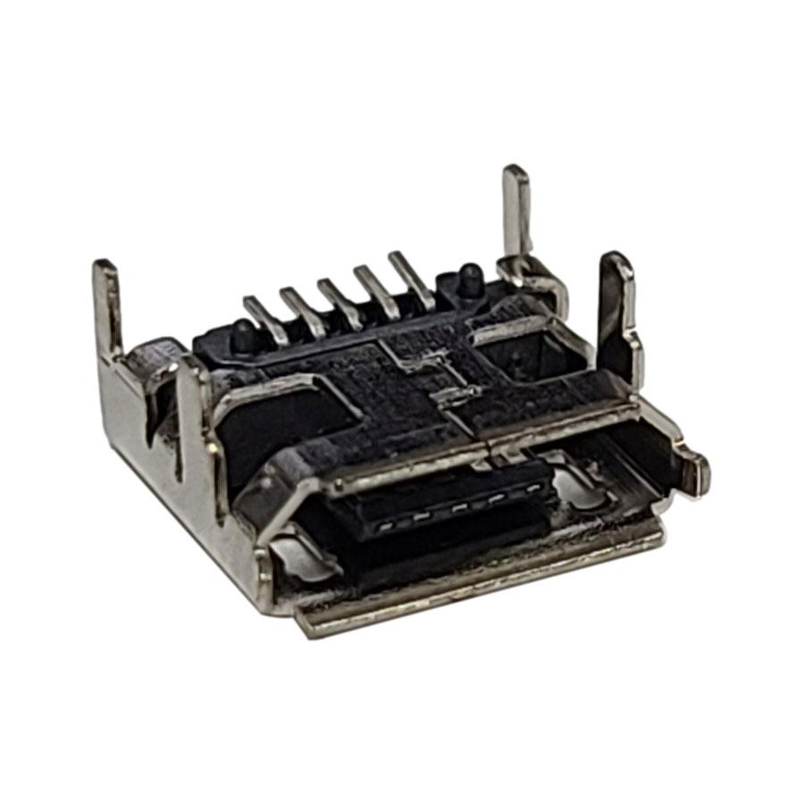 USB Micro B PC Mount Surface Jack - Type 2 - We-Supply
