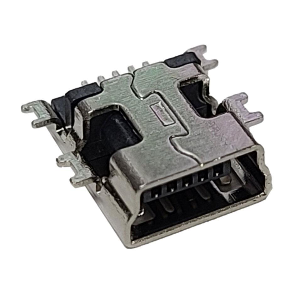USB Mini B PC Mount Surface Jack - Type 2 - We-Supply