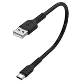 USB Patch Cable Type A Male to C Male: 1 ft