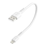 USB Patch Cable Type A Male to Lightning Male: 1 ft - We-Supply