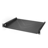 Vented Cantilever Rack Shelf, 1U, 14"D - We-Supply