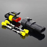 Waterproof Connector Set: 2 Conductor