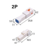 Waterproof JWPF Connector Set: 2 Conductor - We-Supply