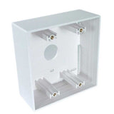 White Flush Mount Box, 1 7/8