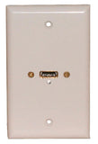 White Wallplate: (1) HDMI Female - We-Supply