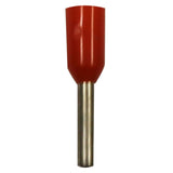 Wire Ferrule, Orange, #22, 100 pack